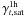 \hbox{$\gamma_{t,\mathrm{sat}}^{\mathrm{1h}}$}