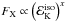 \hbox{$F_{\rm X}\propto \left({\cal E}_{\rm K}^{\rm iso}\right)^{x}$}