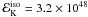 \hbox{${\cal E}_{\rm K}^{\rm iso}=3.2\times 10^{48}$}