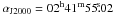 \hbox{$\alpha_{\rm J2000}=02^{\rm h}41^{\rm m}55\fs02$}