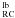 \hbox{$_{\rm RC}^{\rm lb}$}
