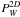 \hbox{$P_W^{2D}$}