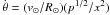 \hbox{$\dot{\theta} = (v_\odot/R_\odot)(p^{1/2}/x^2)$}
