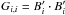 \hbox{$G_{i,i} = B_i' \cdot B_i'$}