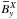 \hbox{$\mBX_y$}