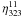 \hbox{$\eta^{11}_{323}$}