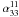 \hbox{$\alpha_{33}^{11}$}