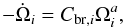 \begin{equation} \label{equation:22} -\dot{\Omega}_{i}=C_{\mathrm{br},i}\Omega_{i}^{a}, \end{equation}