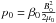 \hbox{$p_{0}=\beta_{0} \frac{B_{0}^{2}}{2\mu_{0}}$}