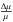 \hbox{$\frac{\Delta \mu}{\mu}$}