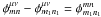 \appendix \setcounter{section}{2} \hbox{$\phi_{mn}^{\mu\nu}-\phi_{m_1n_1}^{\mu\nu}=\phi_{m_1n_1}^{mn}$}