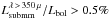 \hbox{$L_{\rm{submm}}^{\lambda \,>\, 350\,\mu}/L_{\rm{bol}} > 0.5\%$}