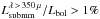 \hbox{$L_{\rm{submm}}^{\lambda \,>\, 350\,\mu}/L_{\rm{bol}} > 1\%$}