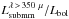 \hbox{$L_{\rm{submm}}^{\lambda \,>\, 350~\mu}/L_{\rm{bol}}$}
