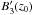 \hbox{$B_{3}'(z_0)$}