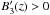 \hbox{$B_3'(z) > 0$}
