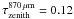 \hbox{$\tau_{\mathrm{zenith}}^{\mathrm{870}\,\mu\mathrm{m}} = 0.12$}