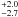 \hbox{$^{+2.0}_{-2.7}$}