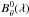 \hbox{$B^0_\theta(\lambda)$}