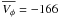 \hbox{$\overline{V_\phi}=-166$}