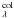 \hbox{$_{\lambda}^{\rm col}$}
