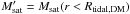 \appendix \setcounter{section}{1} \hbox{$M'_{\rm sat} = M_{\rm sat}(r<R_{\rm tidal, DM})$}