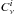 \hbox{$C_{\nu}^i$}
