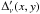 \hbox{$\Delta_\nu^{\prime}(x,y)$}