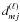 \hbox{$d_{mj}^{(\ell)}$}