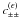 \hbox{$ c_{\pm\pm}^{(\epsilon)}$}