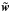 \hbox{$\vect{\ft{w}}$}