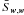 \hbox{$\bar{S}_{\vect{w}, \vect{w}}$}