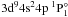 \hbox{$\rm 3d^{9}4s^24p\ ^1P_1^\circ$}