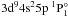\hbox{$\rm 3d^{9}4s^25p\ ^1P_1^\circ$}