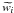 \hbox{$\widetilde{w_i}$}