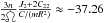 \hbox{$\frac{3n}{2\dot{\ascnode}}\frac{J_2+2C_{22}}{C/(mR^2)}\approx-37.26$}