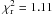 \hbox{${\chi_{\rm r}^2=1.11}$}