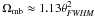\hbox{$\Omega_{\mathrm{mb}} \approx 1.13 \theta_{{\it FWHM}}^2$}