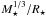 \hbox{$M_\star^{1/3}/R_\star$}