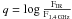 \hbox{$q=\log \frac{\rm F_{\rm IR}}{\rm F_{\rm 1.4\,GHz}}$}