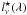 \hbox{$l_\nu^{\star}(\lambda)$}