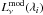 \hbox{$L_\nu^{\rm mod}(\lambda_i)$}