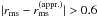 \hbox{$|r_{\rm ms}-r^{\rm (appr.)}_{\rm ms}|>0.6$}