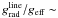 \hbox{$\gline/{g}_{\rm eff} \sim$}