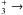 \hbox{$_3^+\to$}