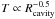 \hbox{$T \propto R_\mathrm{cavity}^{-0.5}$}