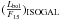 \hbox{$(\frac{L_{\rm bol}}{F_{\rm 15}})_{\rm ISOGAL}$}