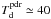 \hbox{$T_{\rm d}^{\rm pdr}\simeq 40$}
