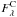 \hbox{$F_{\lambda}^{\rm C}$}