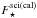 \hbox{$F_{\star}^{\rm sci(cal)}$}